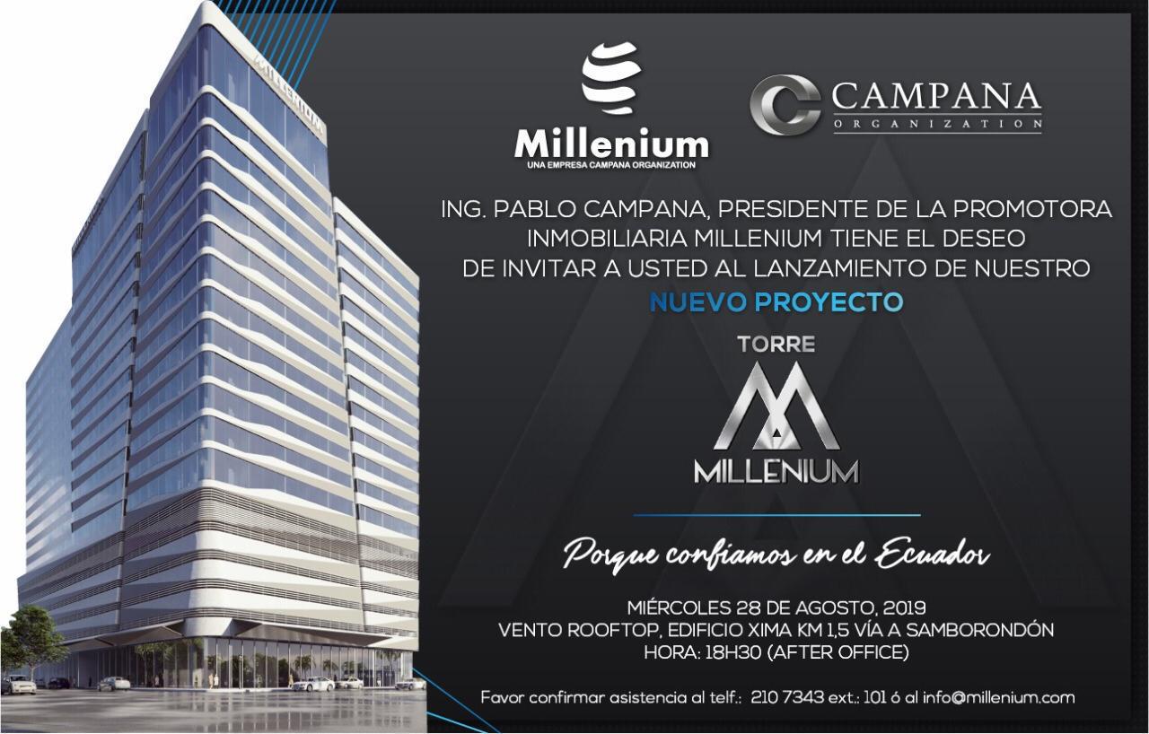 Lanzamiento proyecto “Torre Millenium”